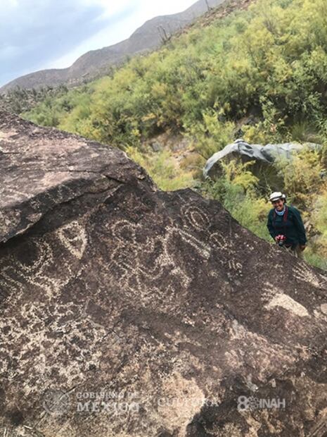 Descubren decenas de pinturas rupestres en Baja California