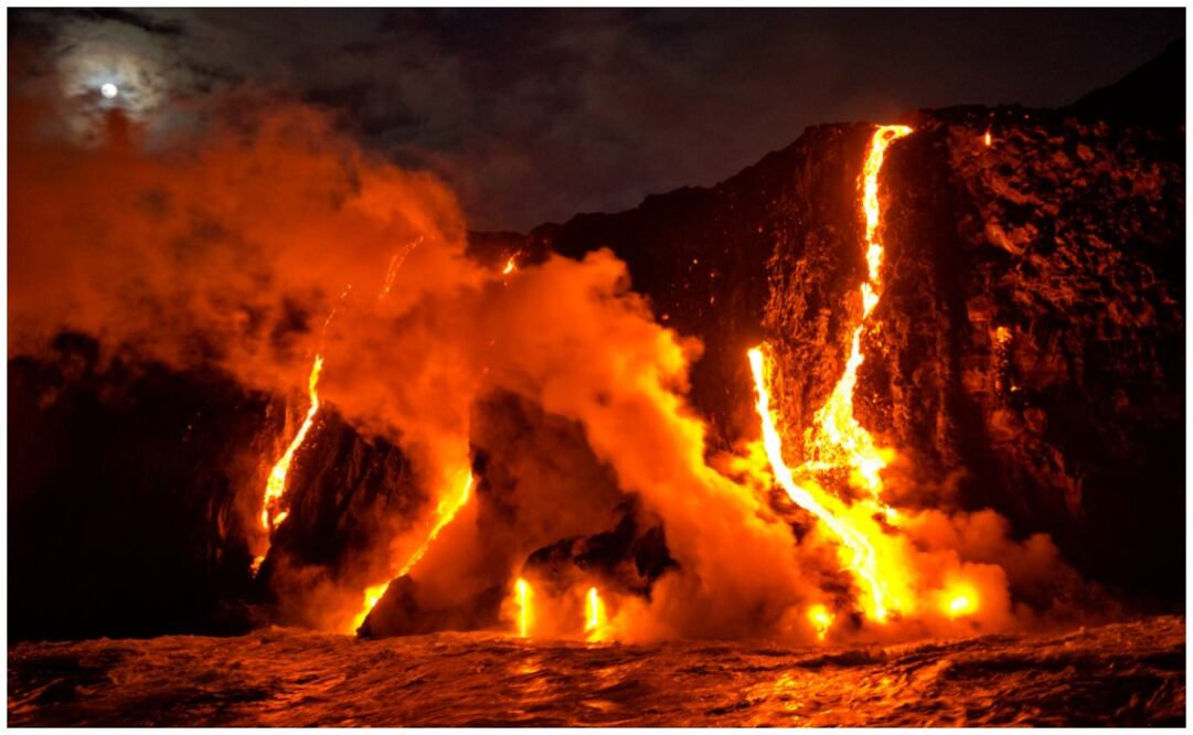 Hawái posee dos de los volcanes más activos del mundo: Kilauea y Mauna Loa. Foto: iStock
