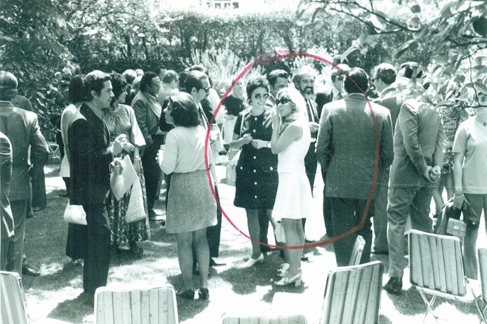 Elena Poniatowska en una casa que alquiló a Siglo XXI (CORTESÍA SIGLO XXI, JAIME LABASTIDA Y LUIS GALEANA)