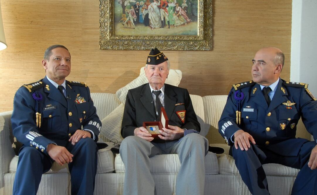 El Gobierno de la República reconoció el valor y la lealtad del combatiente en la Segunda Guerra Mundial. (Especial)