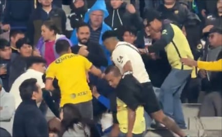 Pumas vs América: La violencia invadió las tribunas en el Clásico Capitalino; ¿Hay detenidos?