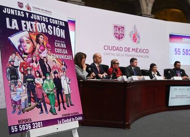 Las 5 claves de la estrategia contra la extorsión en CDMX; aumentar penas y creación de fiscalía entre los ejes