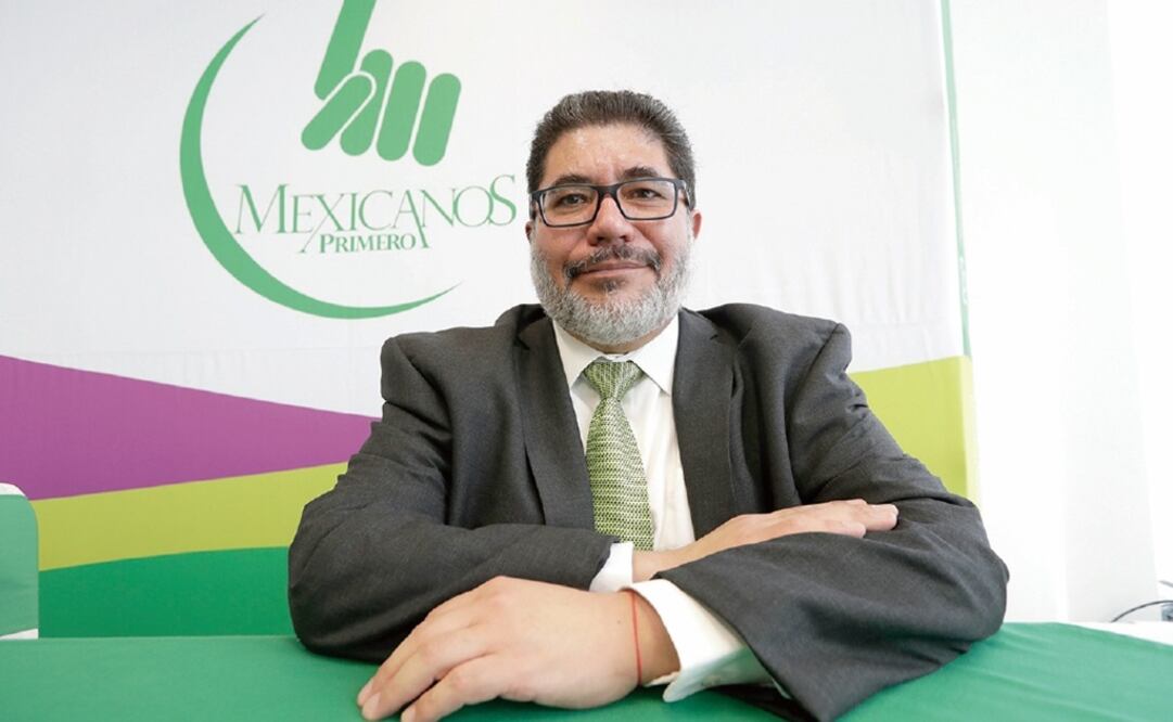 David Calderón, presidente ejecutivo de Mexicanos Primero. (FOTO: LUIS CORTÉS. EL UNIVERSAL)