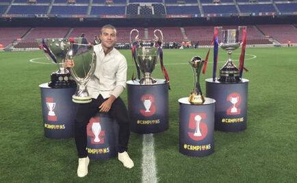 Rafinha se despide del Barcelona 