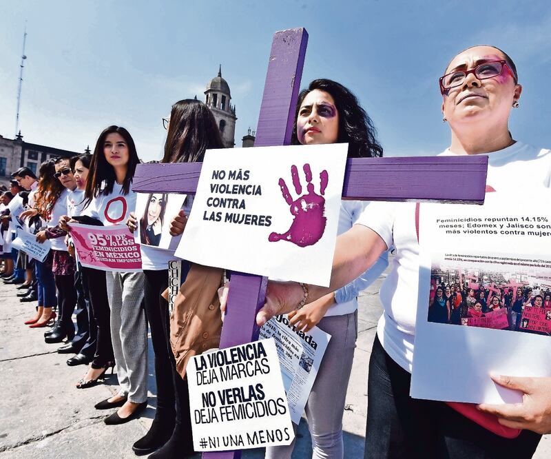 Durante la cuarentena establecida por el gobierno, el feminicidio mostró una tendencia a la baja, mientras que el homicidio doloso alcanzó su máximo histórico en abril, con 263 casos, según el SESNSP. Foto: ARCHIVO EL UNIVERSAL