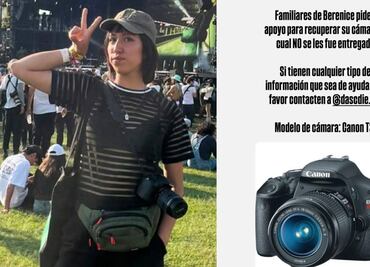 Buscan cámara de Berenice tras tragedia en el Festival Axe Ceremonia; piden justicia por su trabajo y devolución del equipo