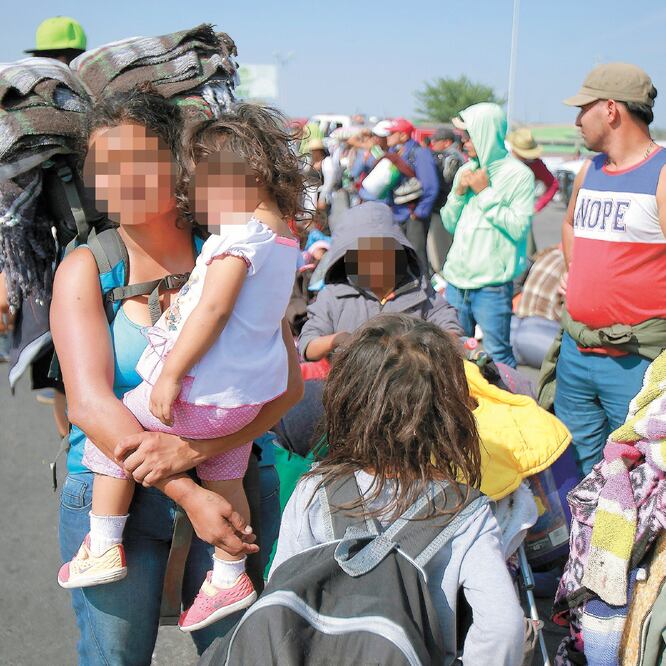Las mujeres y niños migrantes representan un grupo vulnerable para la trata de personas, refiere la Redim. ARCHIVO EL UNIVERSAL