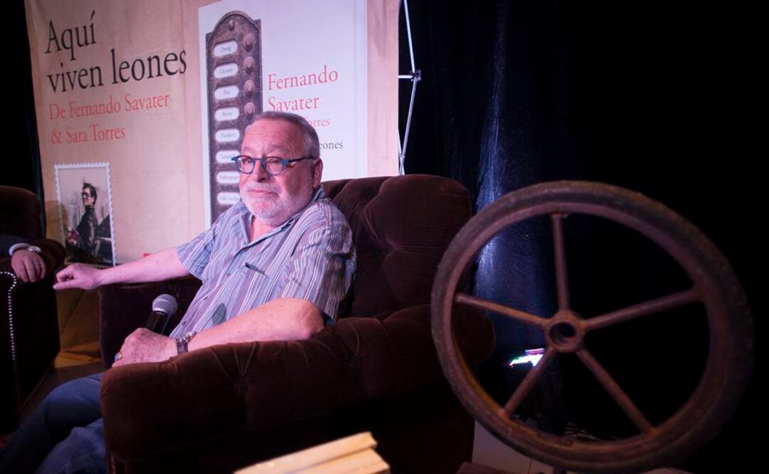 "Escribía para que Sara me leyera. Escribía para que me quisiera más, ahora que ya no está no quiero seguir escribiendo", expresó el autor de "Ética para Amador". FOTO: Ivan Stephens/EL UNIVERSAL.