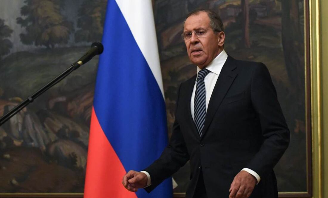El canciller ruso Serguéi Lavrov. Foto: AFP