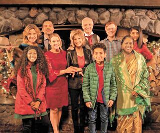 Despiden el año con cuento de amor navideño 