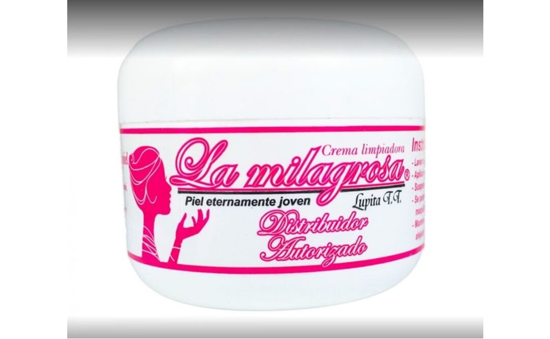 Cofepris recomendó a la población no adquirir ni usar el producto crema facial La Milagrosa. Imagen tomada de la página donde se ofrece el producto