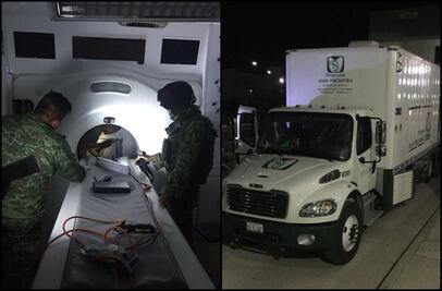 IMSS se deslinda de camión lleno de cocaína