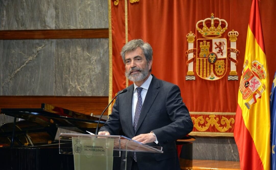 Carlos Lesmes, presidente del Tribunal Supremo y del CGPJ. Foto: @PoderJudicialEs