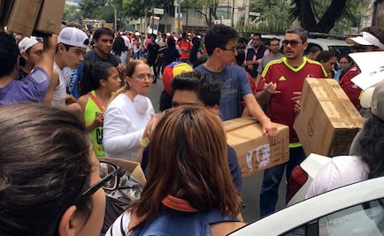 ​Venezolanos llevan ayuda humanitaria en solidaridad con México