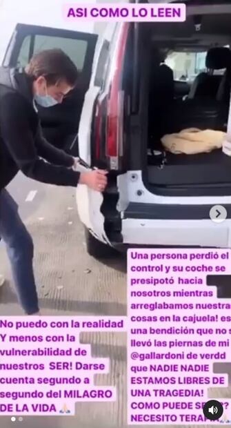 Ana Bárbara se lleva el susto de su vida: Ella y su hijo sufren un accidente en Nochebuena