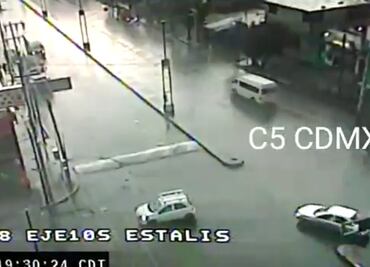 Reportan caída de granizo en dos alcaldías de CDMX