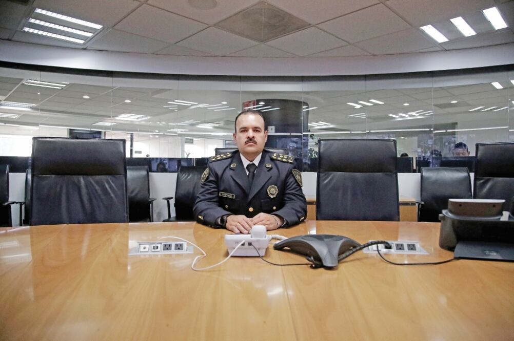 Juan Carlos Contreras, subsecretario de Información e Inteligencia de la SS P, dijo que hay operativos que se realizan con base en las denuncias ciudadanas (ALEJANDRA LEYVA. EL UNIVERSAL)