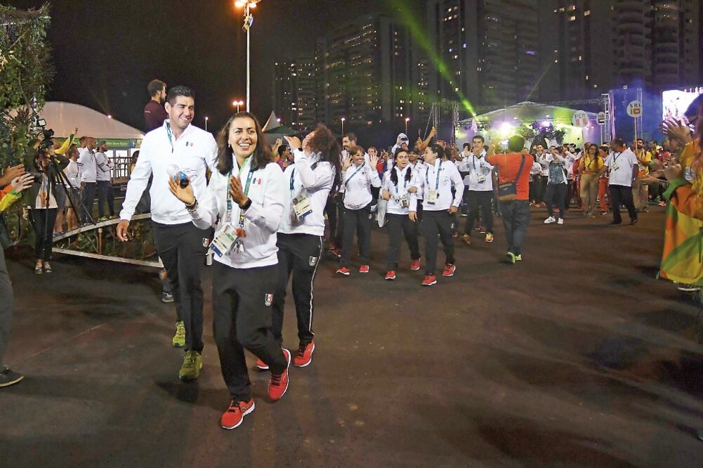 La arquera se queja porque en el menú de la Villa no hay comida mexicana (ETZEL ESPINOSA. IMAGO7)