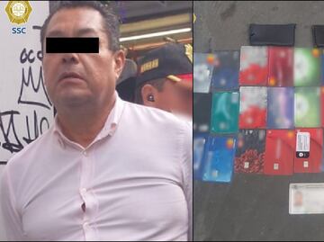 Cae sujeto en posesión de 24 tarjetas bancarias en la colonia Centro; acumula 3 ingresos penitenciarios