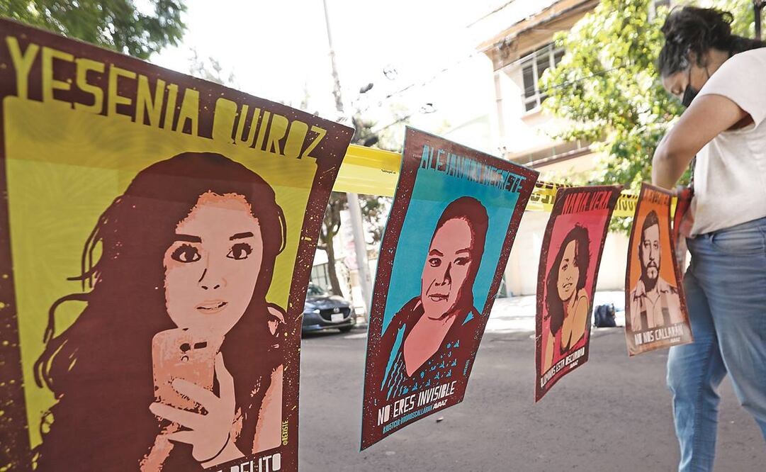 A siete años del multihomicidio ocurrido el 31 de julio de 2015, familiares de las víctimas exigen justicia desde el domingo con movilizaciones. Foto: EFE.