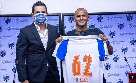 'Chupete' Suazo lanza mensaje en su presentación: No vengo al primer equipo