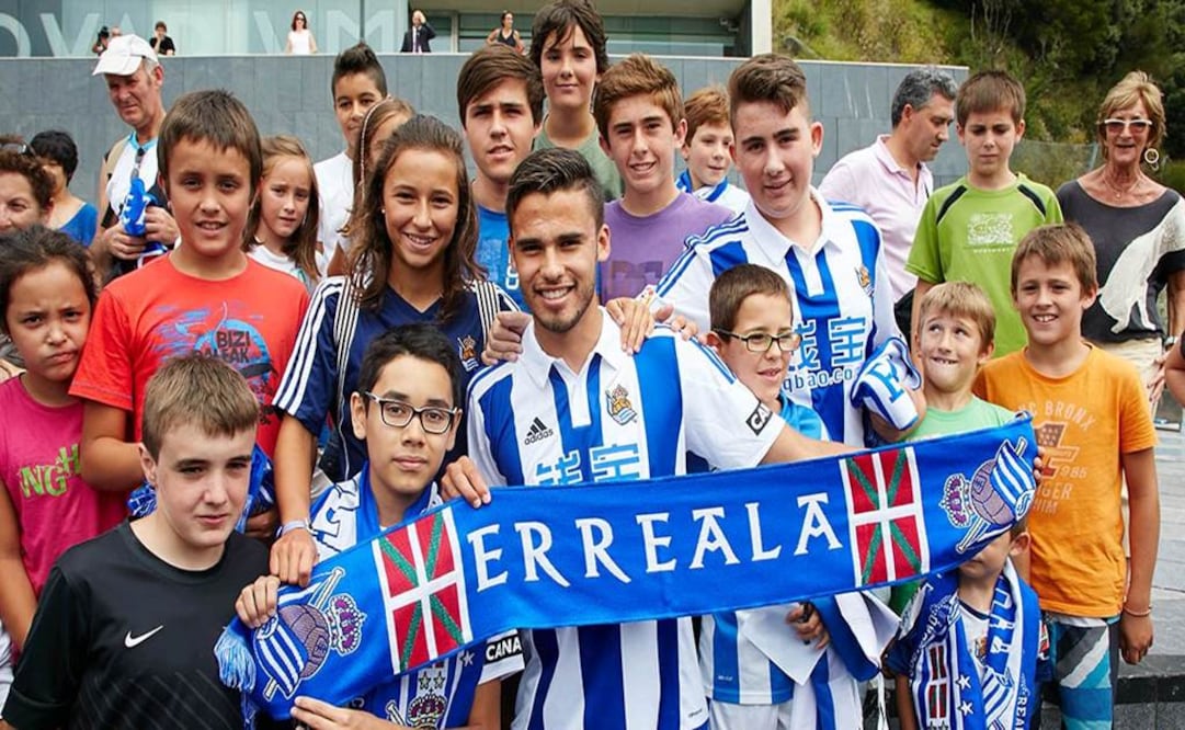 Diego Reyes destacó que Carlos Vela le transmitió lo que es la Real y lo agradable de la ciudad. (Foto: Real Sociedad)