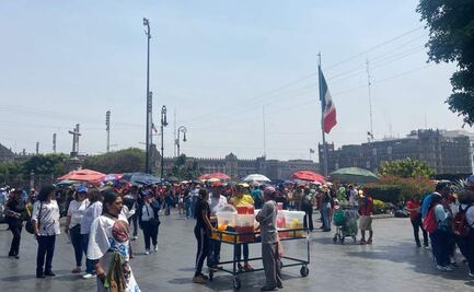Retiran plantón de maestros la CNTE en el Zócalo de la CDMX; exigían abrogar Ley del ISSSTE