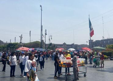 Retiran plantón de maestros la CNTE en el Zócalo de la CDMX; exigían abrogar Ley del ISSSTE