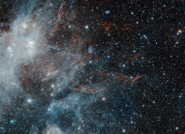 Captan remanentes de una supernova, de los más grandes en la Vía Láctea