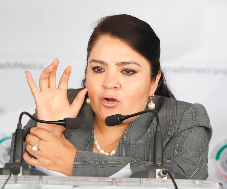 Protocolo sanitario. Nestora Salgado informó que se da seguimiento a sus contactos para realizar una vigilancia epidemiológica. Archivo EL UNIVERSAL