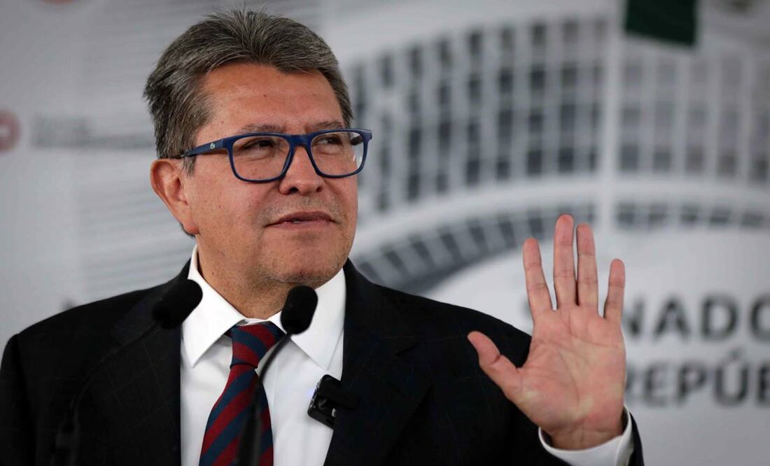 Ricardo Monreal en conferencia de prensa. Foto: Archivo / EL UNIVERSAL