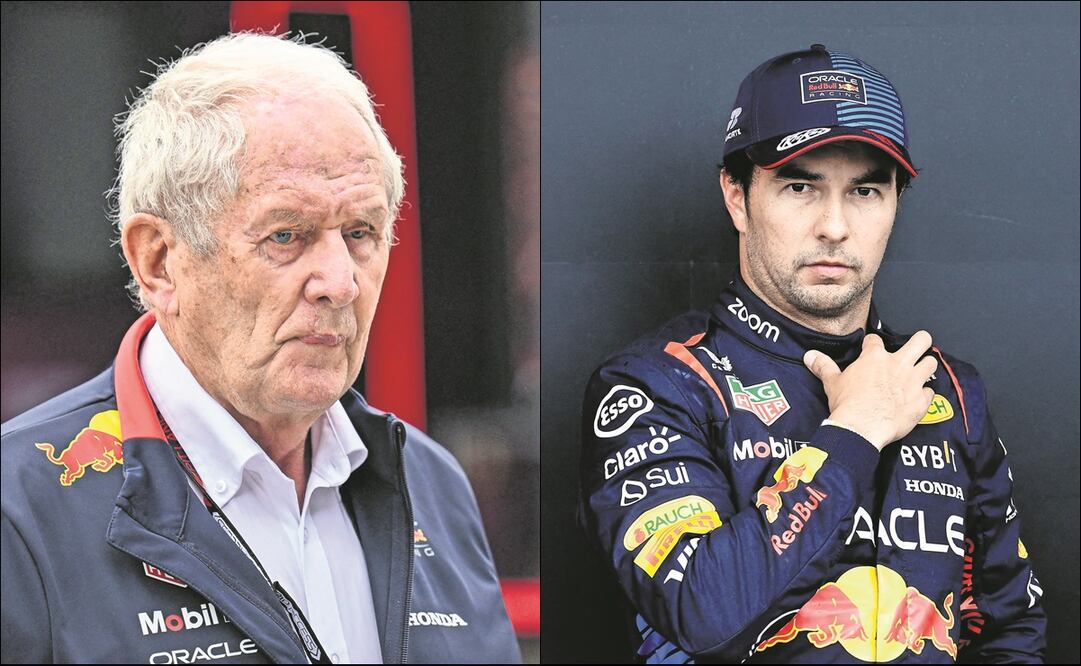 Helmut Marko le dejó un fuerte mensaje a Checo Pérez - Fotos: AFP