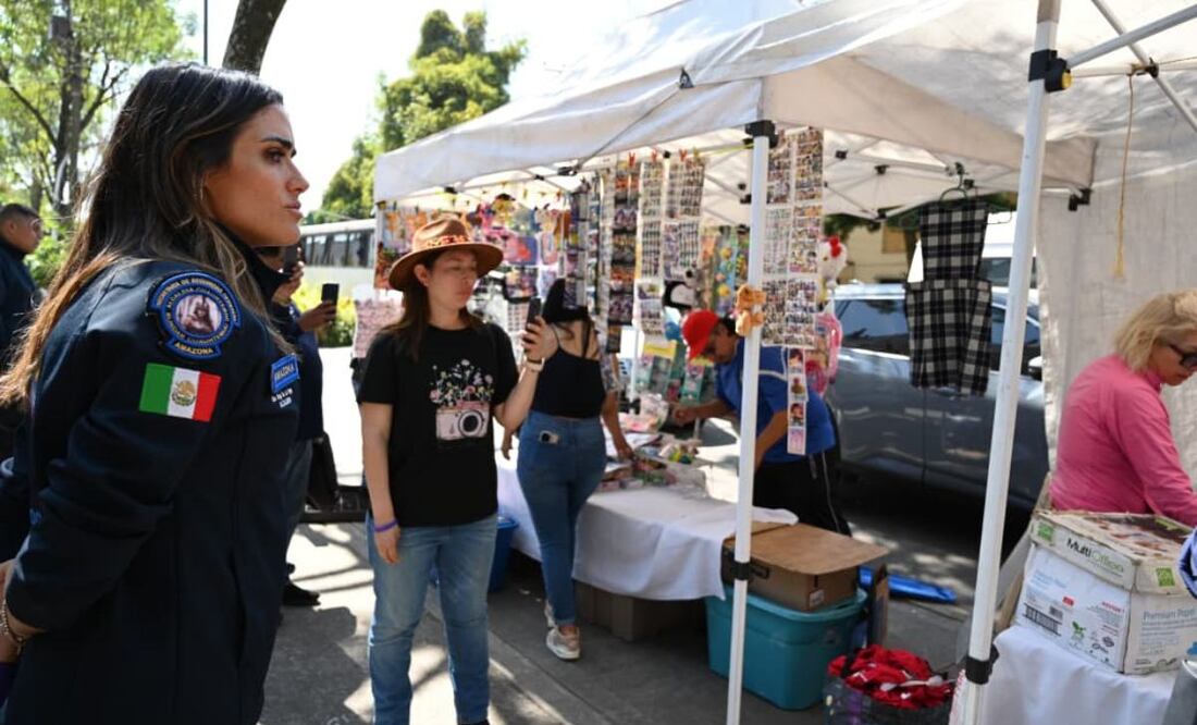 Alcaldía Cuauhtémoc retira 24 puestos informales
Foto: Especial.