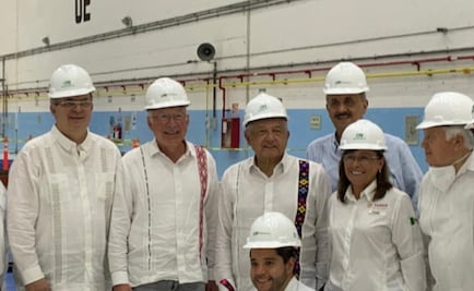 Embajador de EU acompaña a AMLO a gira por Chiapas y supervisan presa Peñitas