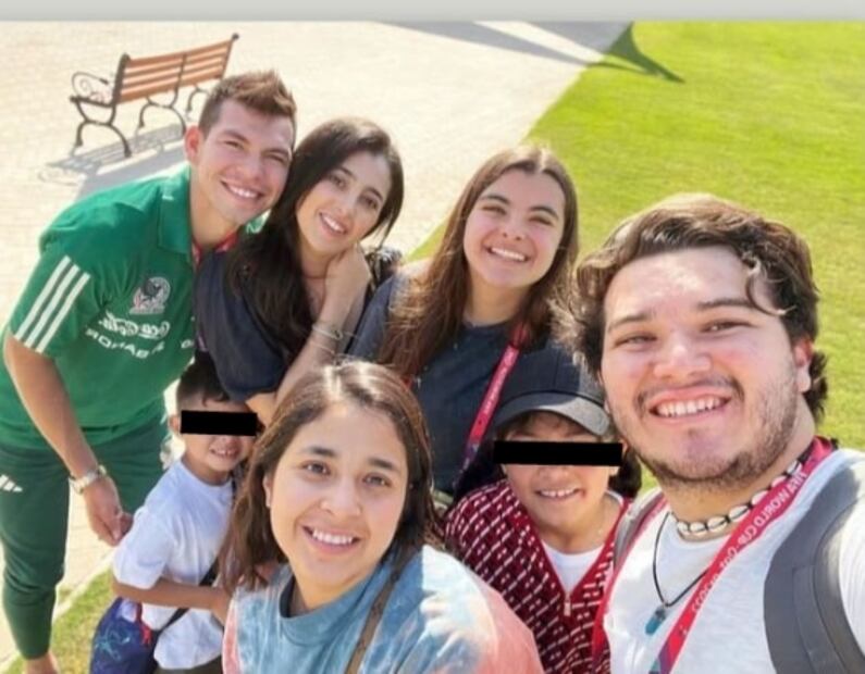 Selección Mexicana recibe visita familiar previo al juego contra Argentina