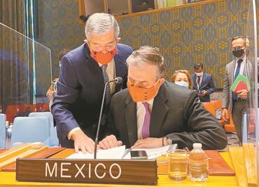 Ebrard y De La Fuente: EU no tiene autoridad para criticar la reforma judicial