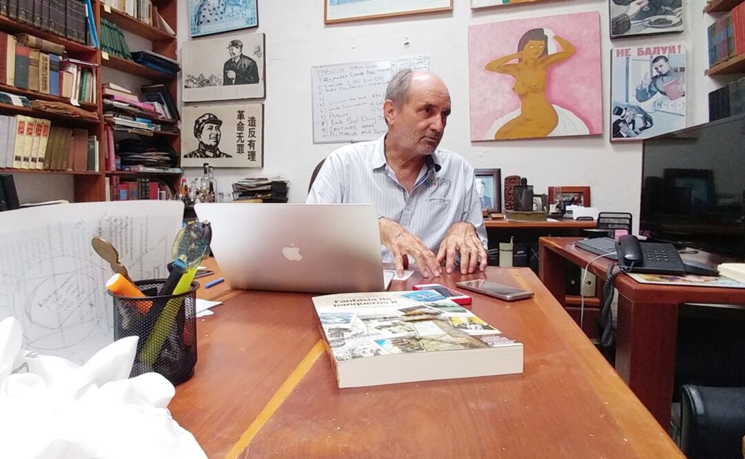 El cronista Fernando Martí consideró que la sustitución del nombre requiere de un correcto soporte documental Foto: Adriana Varillas/ EL UNIVERSAL