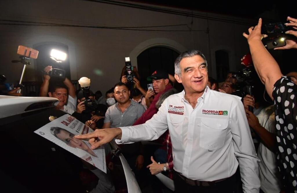 Arranca campaña Américo Villarreal en Victoria; pide castigo a corruptos