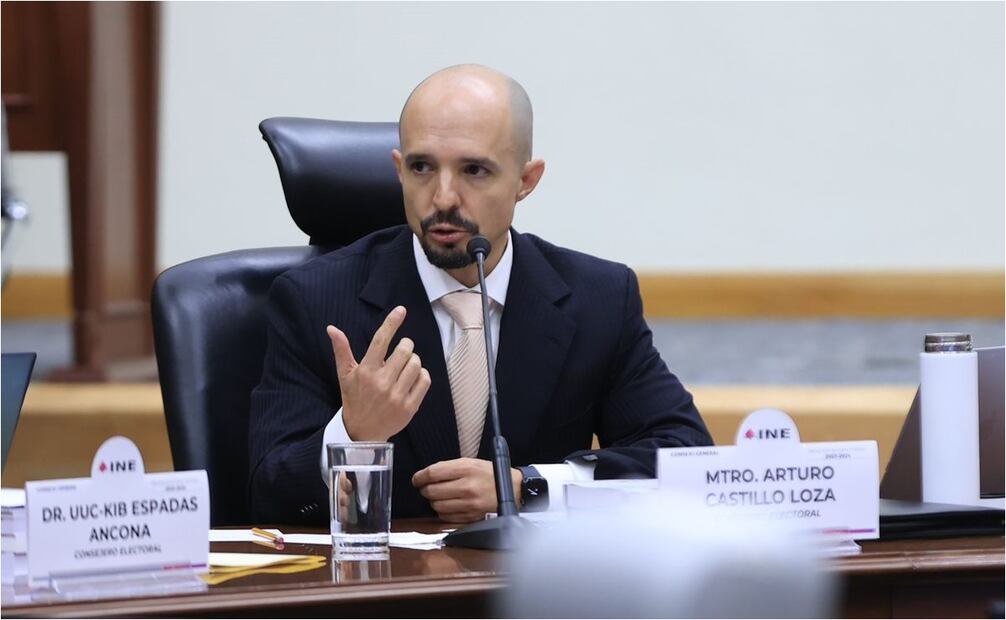 Arturo Castillo Loza, Consejero del INE. Foto: Fernanda Rojas/EL UNIVERSAL