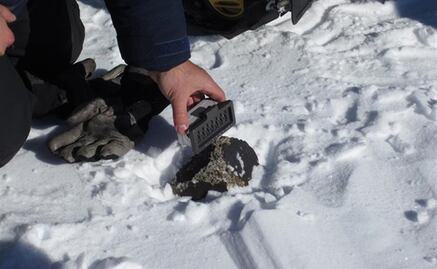 Descubren un nuevo mineral en el interior de un meteorito