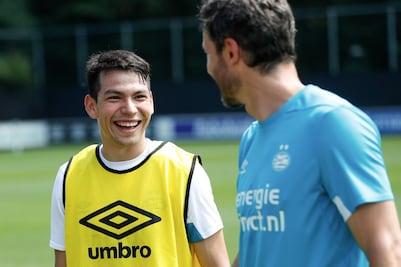'Chucky' Lozano reporta con el PSV