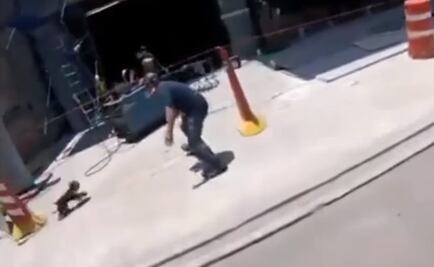 “Pese al peligro, intenté alcanzarlo”, narra ciclista que salvó a perro en avenida