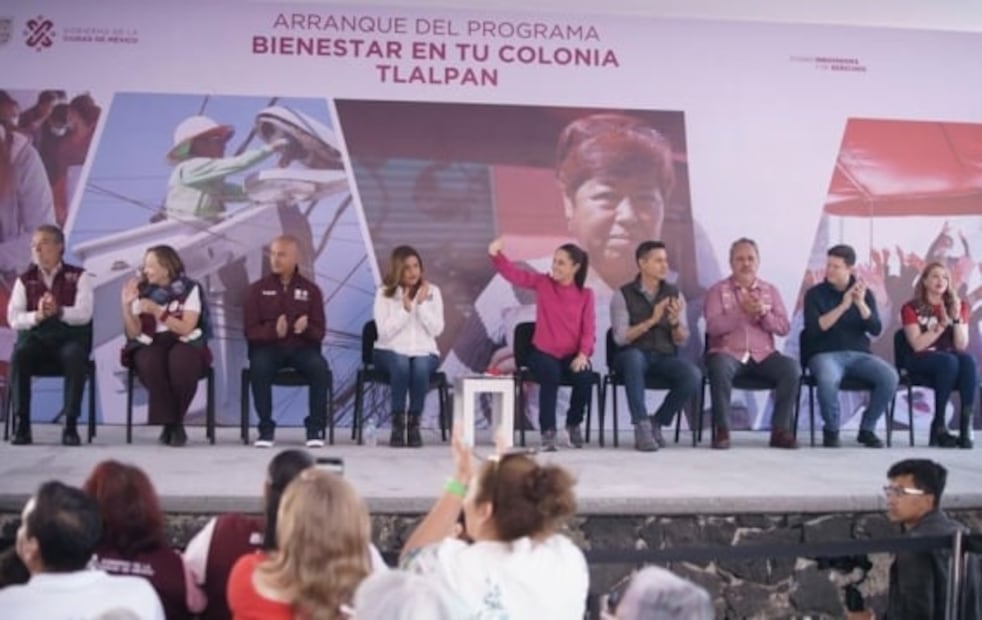 Claudia Sheinbaum: Programa "Bienestar en Tu Colonia" beneficiará a más de 300 colonias de la CMDX