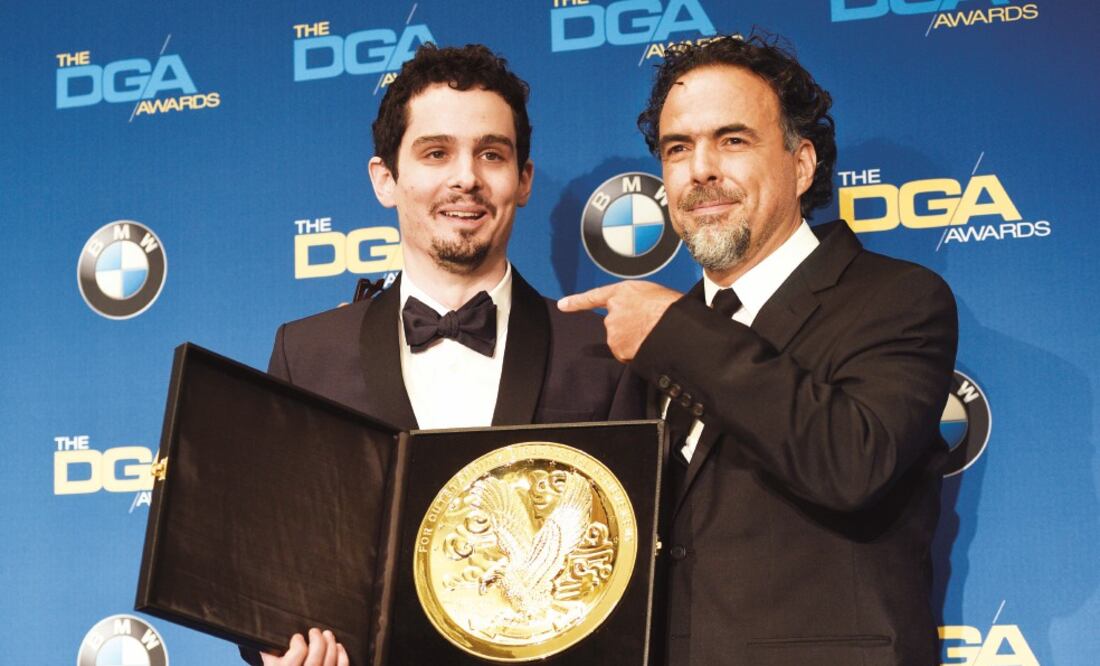 La película de Chazelle acudió a la gala realizada en el Hotel Beverly Hilton (CHRIS PIZZELLO. AP)
