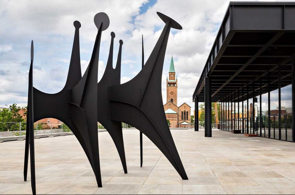 Nueva Galería Nacional de Berlín. Foto: EFE