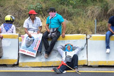 Fijan fianza a 71 detenidos tras bloqueo en Autopista del Sol 