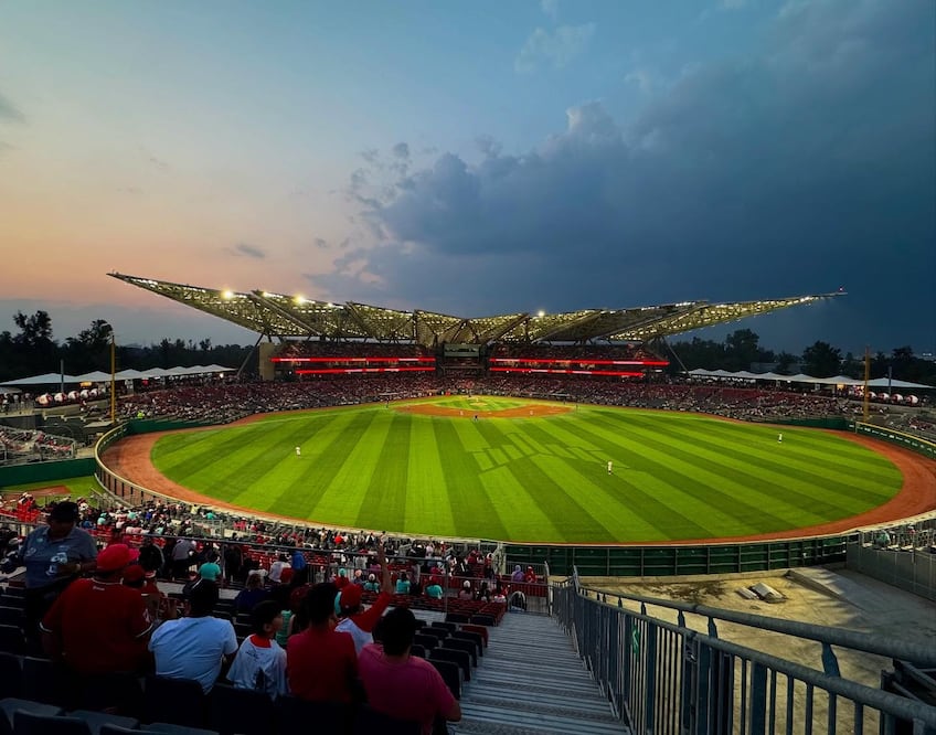 Los Diablos Rojos del México ganaron sus dos primeros juegos de playoffs en casa | Foto: Estadio Alfredo Harp Helú Facebook Oficial