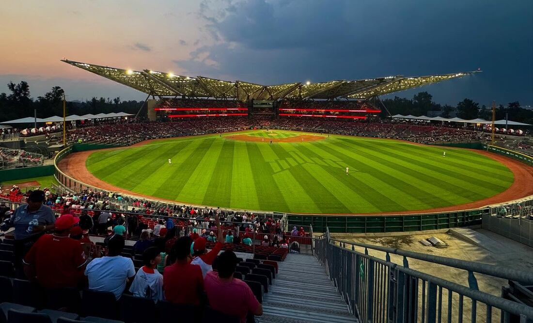 Los Diablos Rojos del México ganaron sus dos primeros juegos de playoffs en casa | Foto: Estadio Alfredo Harp Helú Facebook Oficial