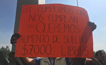 Policías de Naucalpan protestan por falta de pago de salarios, planean bloqueo