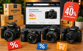 Amazon México baja los precios de sus cámaras digitales; aprovecha descuentos de hasta 40%